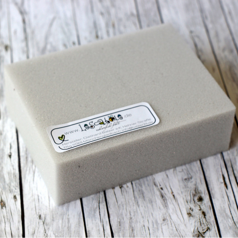 Stechunterlage zum Nadelfilzen - Hellgrau