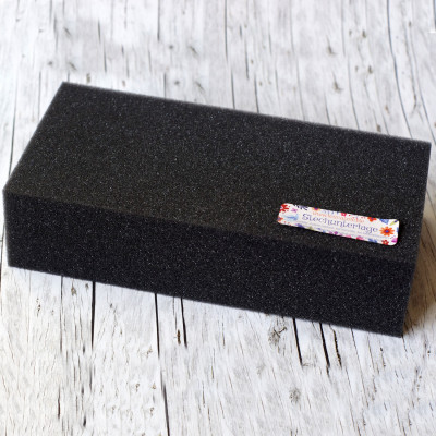 Stechunterlage zum Nadelfilzen - Anthrazit extradick