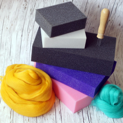 Stechunterlage zum Nadelfilzen