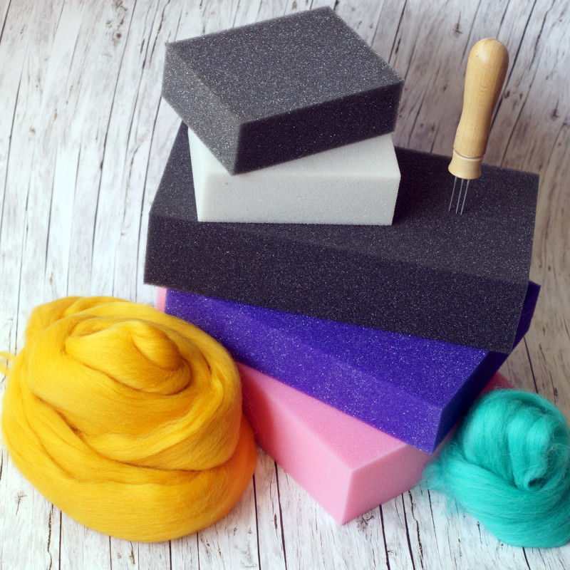 Stechunterlage zum Nadelfilzen