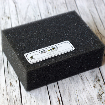 Stechunterlage zum Nadelfilzen - Anthrazit klein