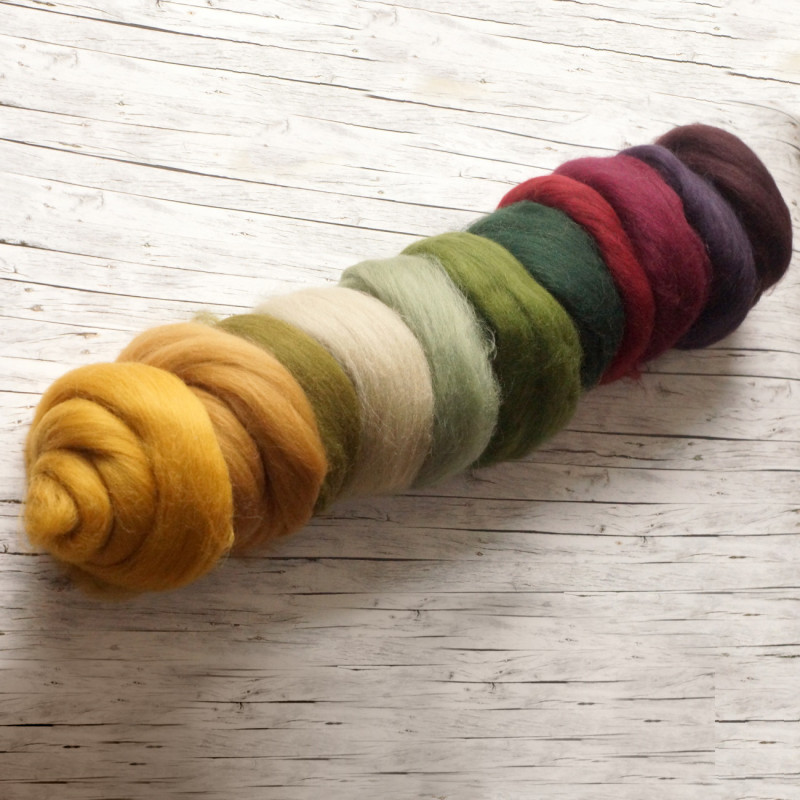 Kammzugset  mit 11 Farben