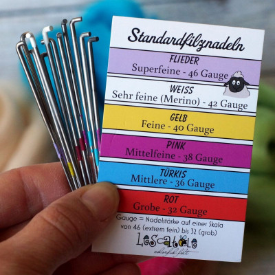 Standardfilznadel-Set