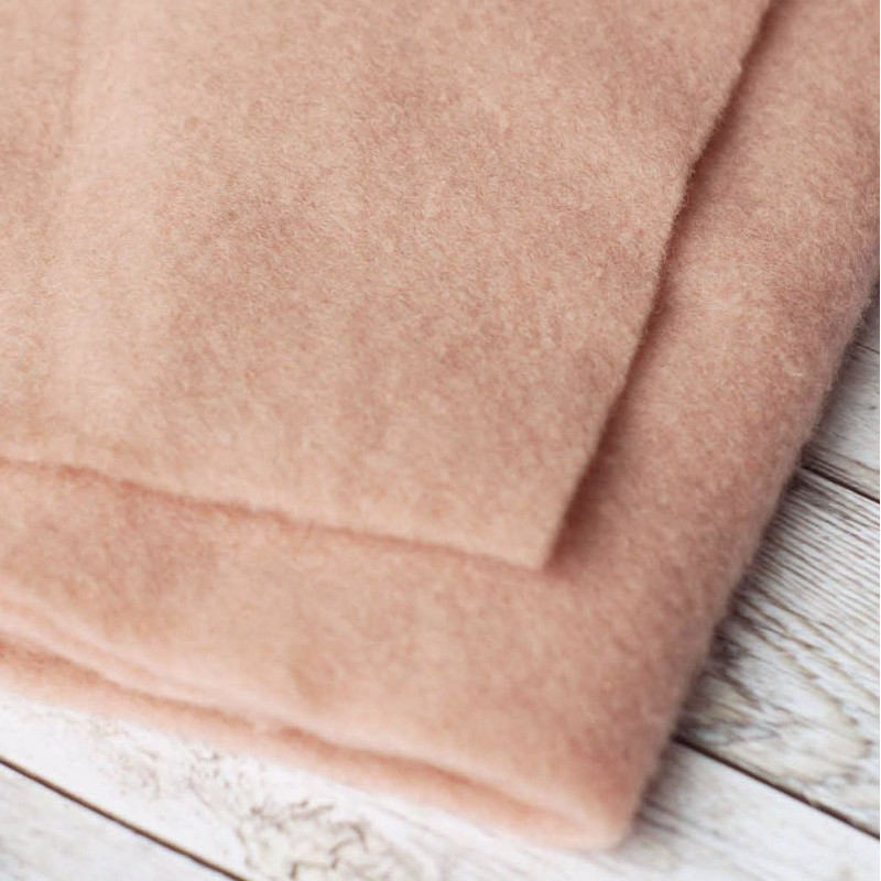 Vorfilz aus reiner Wolle - Hautfarben