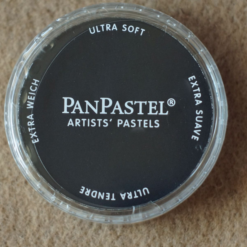 PanPastel - Künstlerpastellfarben im Napf - Black
