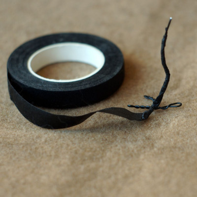 Kreppwickelband schwarz