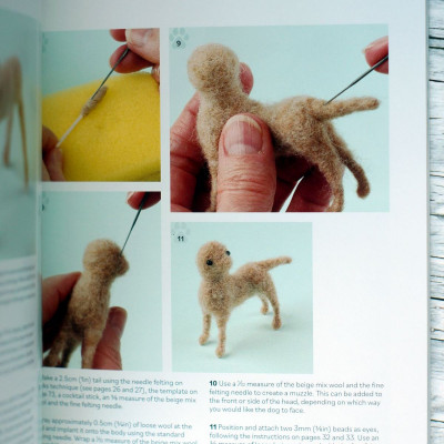 Cute dogs to needle felt • Gai Button