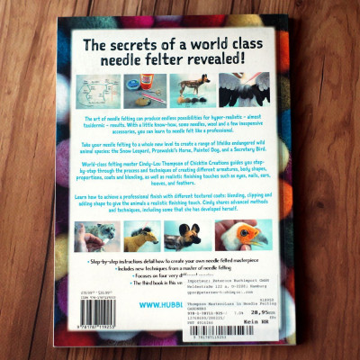 A masterclass in needle felting - Endangered species • Cindy-Lou Thompson