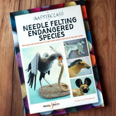 A masterclass in needle felting - Endangered species • Cindy-Lou Thompson