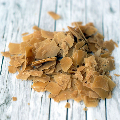 OLIVENÖLSEIFE-FLOCKEN ZUM NASSFILZEN