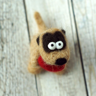 Erdmännchen mit Herz