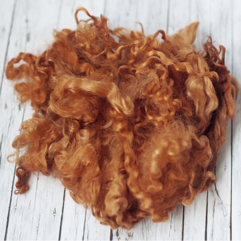 Wensleydale Locken Kupfer