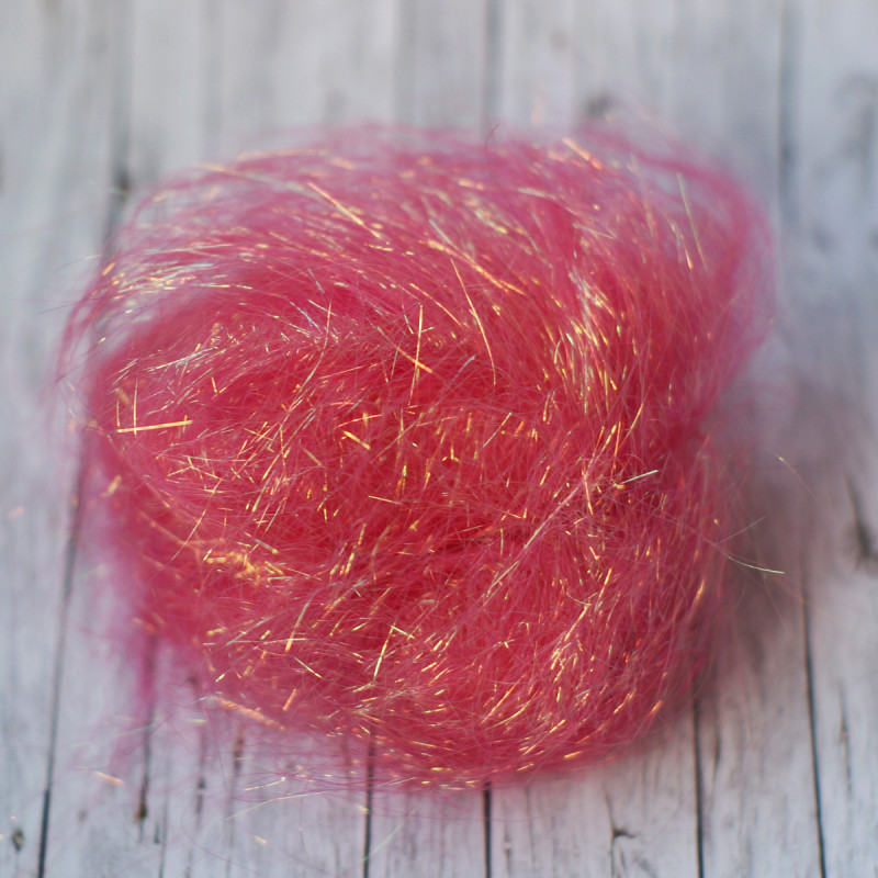 Glitzerfaser 'Koralle'