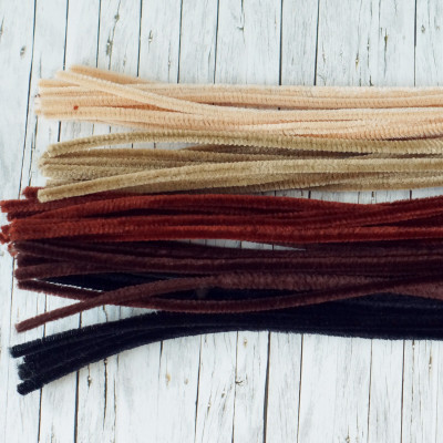 Chenilledraht 5 Farben Set