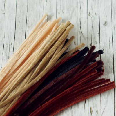 Chenilledraht 5 Farben Set