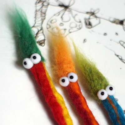 Lesezeichen Bücherwurm