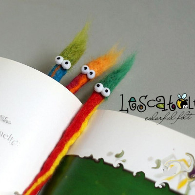 Lesezeichen Bücherwurm