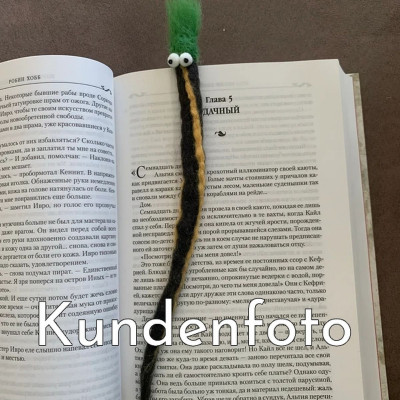 Lesezeichen Bücherwurm