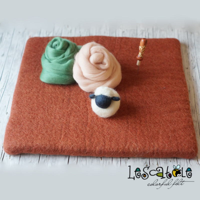 GROSSE VOLLFILZ-STECHUNTERLAGE ZUM NADELFILZEN