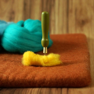 GROSSE VOLLFILZ-STECHUNTERLAGE ZUM NADELFILZEN