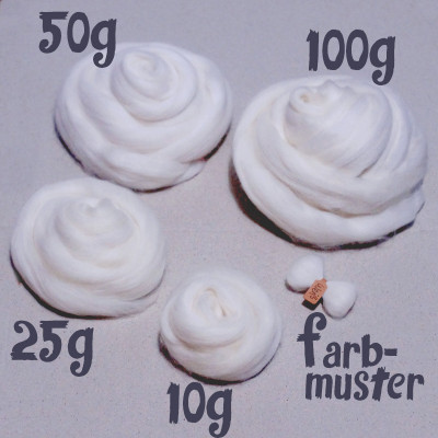 Kammzug Flaschengrün