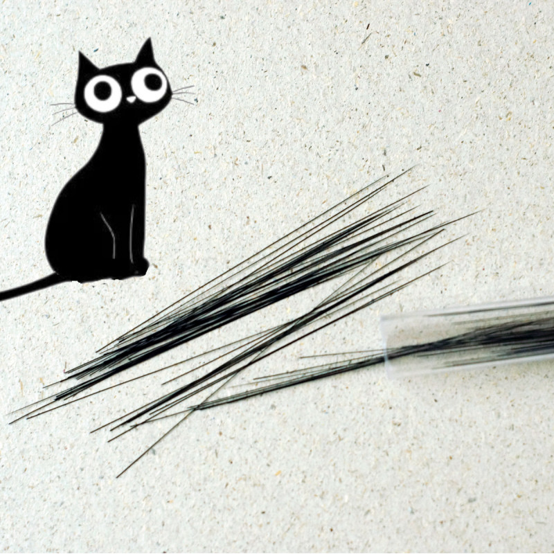 Konische Schnurrhaare