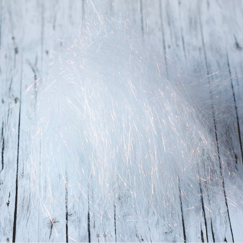 Glitzerfaser Eiskristall