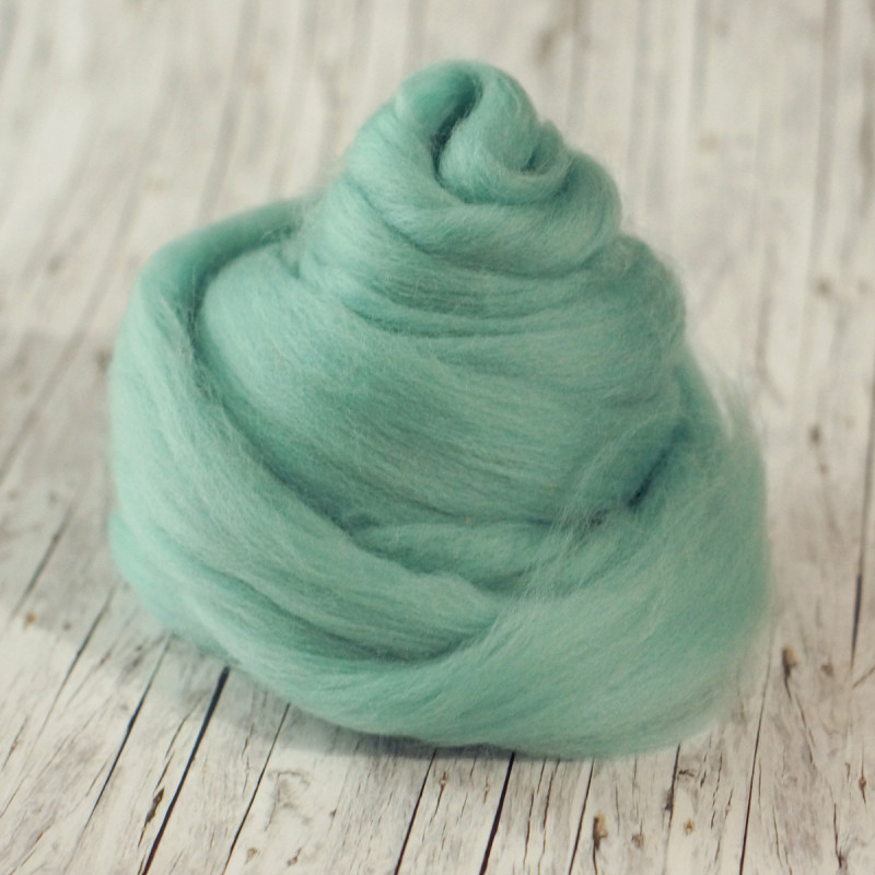 Corriedale Kammzug Mint