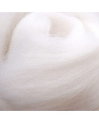 Weißer Merinokammzug