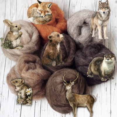 Wollset Woodland Creatures
