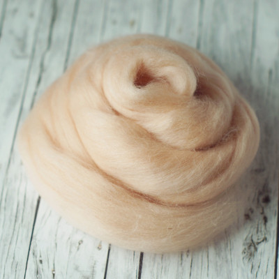 10G KAMMZUG IN HAUTTON - REINE WOLLE (MERINO) - 21MIC