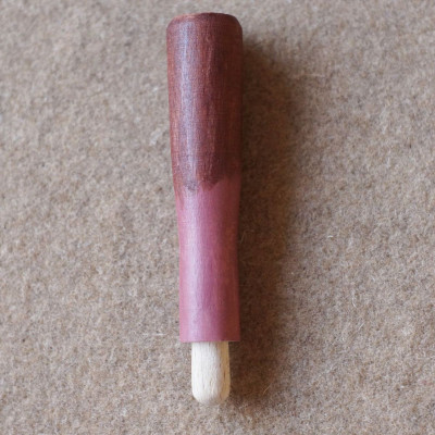 Großer Filznadelgriff handbemalt