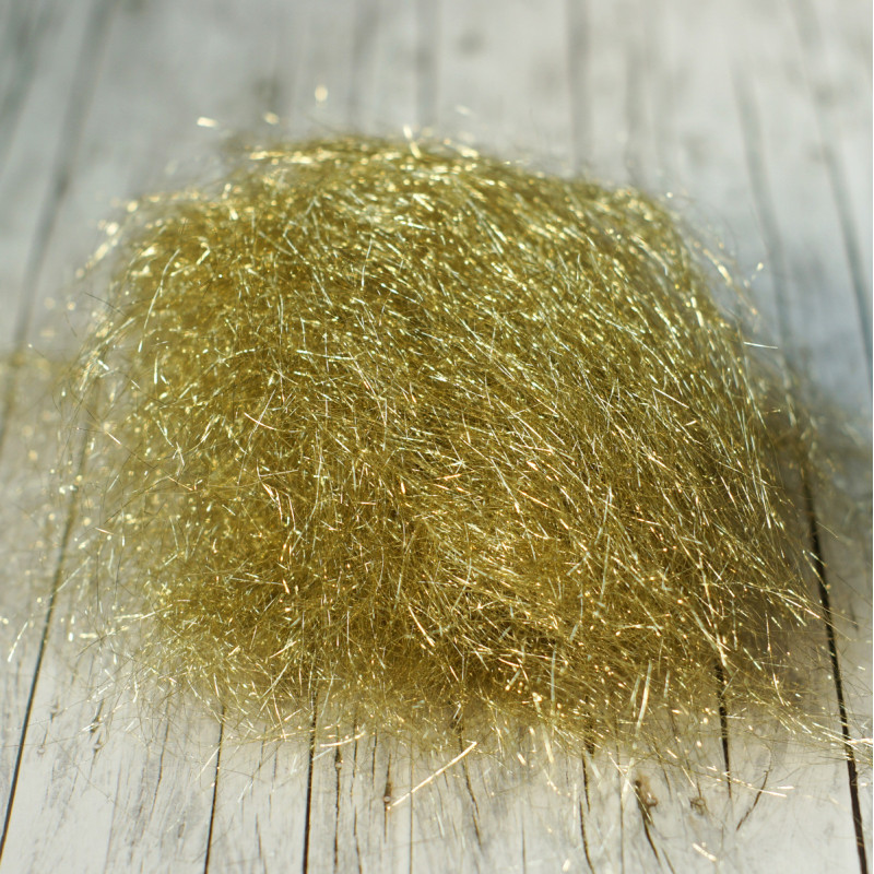 Angelina Glitzerfaser Gold