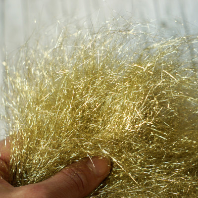 Angelina Glitzerfaser Gold