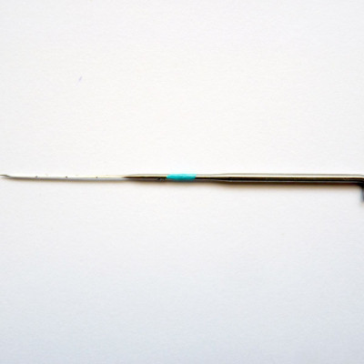 Standardfilznadel 36 Gauge - türkis markiert