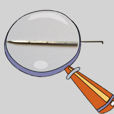 Grobe Standardfilznadel - 32 Gauge