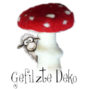 Gefilzte Dekoobjekte