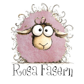 Rosa Fasern