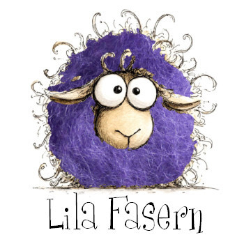 Lila Fasern