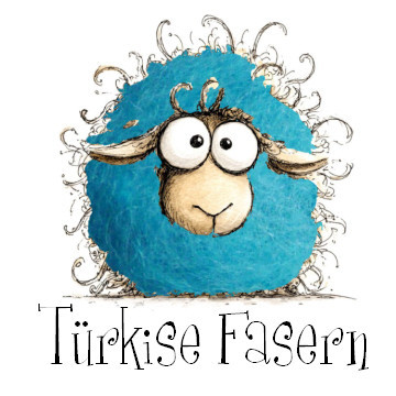 Türkise Fasern
