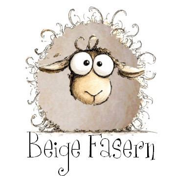 Beige Fasern