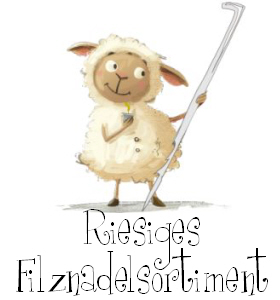 Riesiges Filznadelsortiment